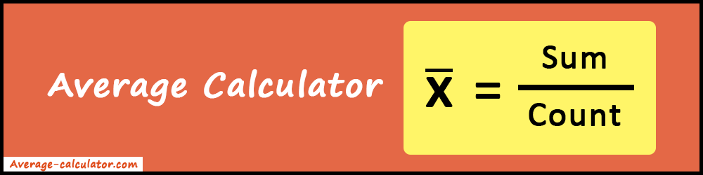 Average Calculator | Mean Calculator
